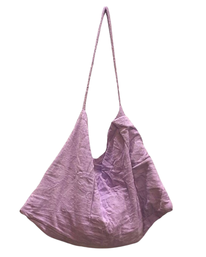 Purple Beach Bag Homegrown Market