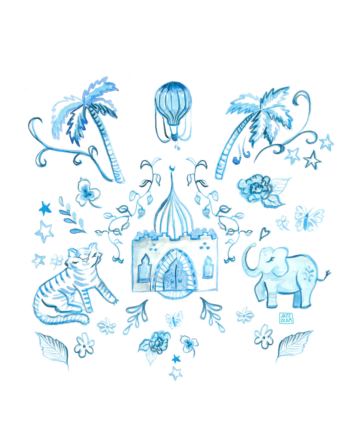 Framed "I Dream of India" Art Print | Homegrown Market