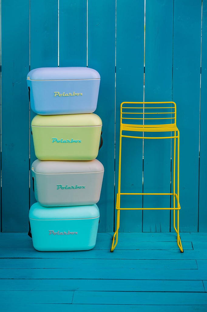 Nude - Olive Green Retro Ice Box Cooler
