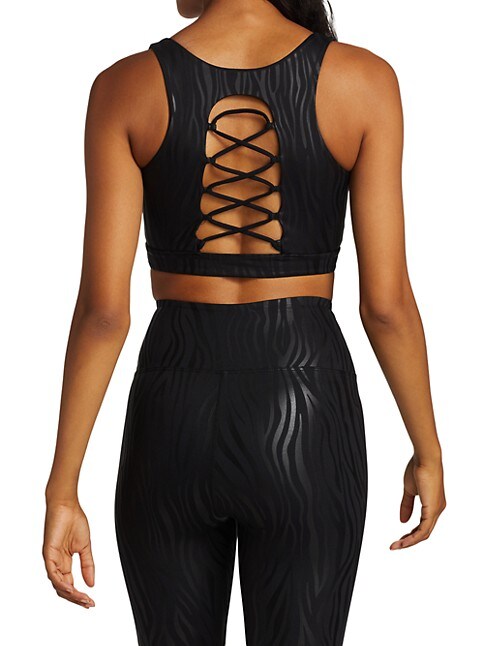 Black Tiger Foil Claudia Bra