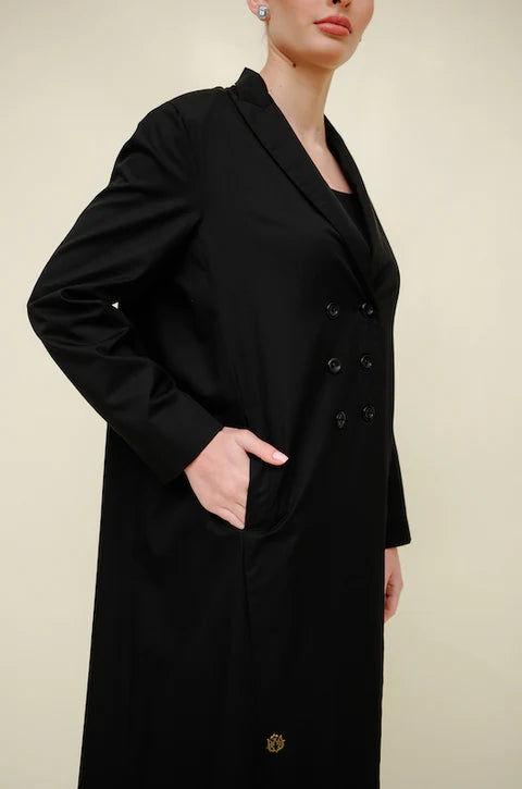 Black Blazer Abaya