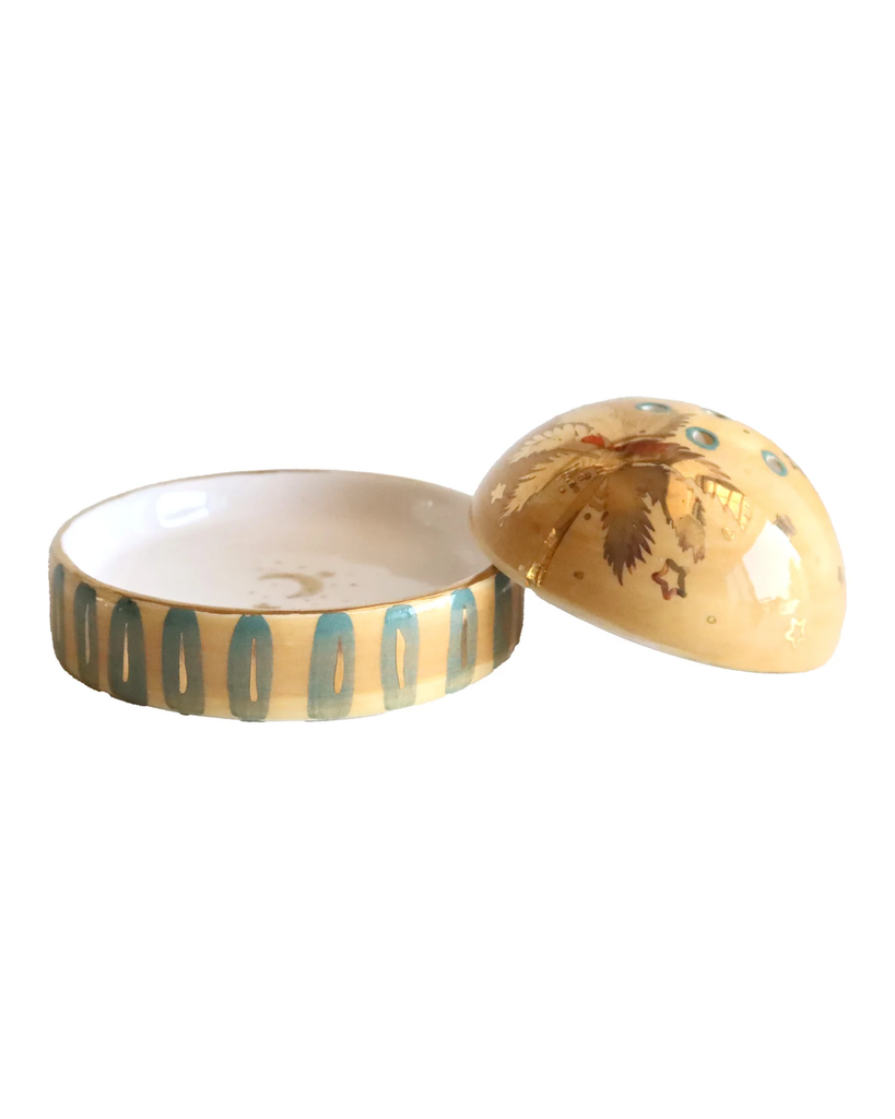 Yellow Palm Tree Incense Burner