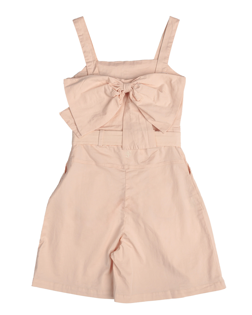 Big Girl Pink Overall Dress