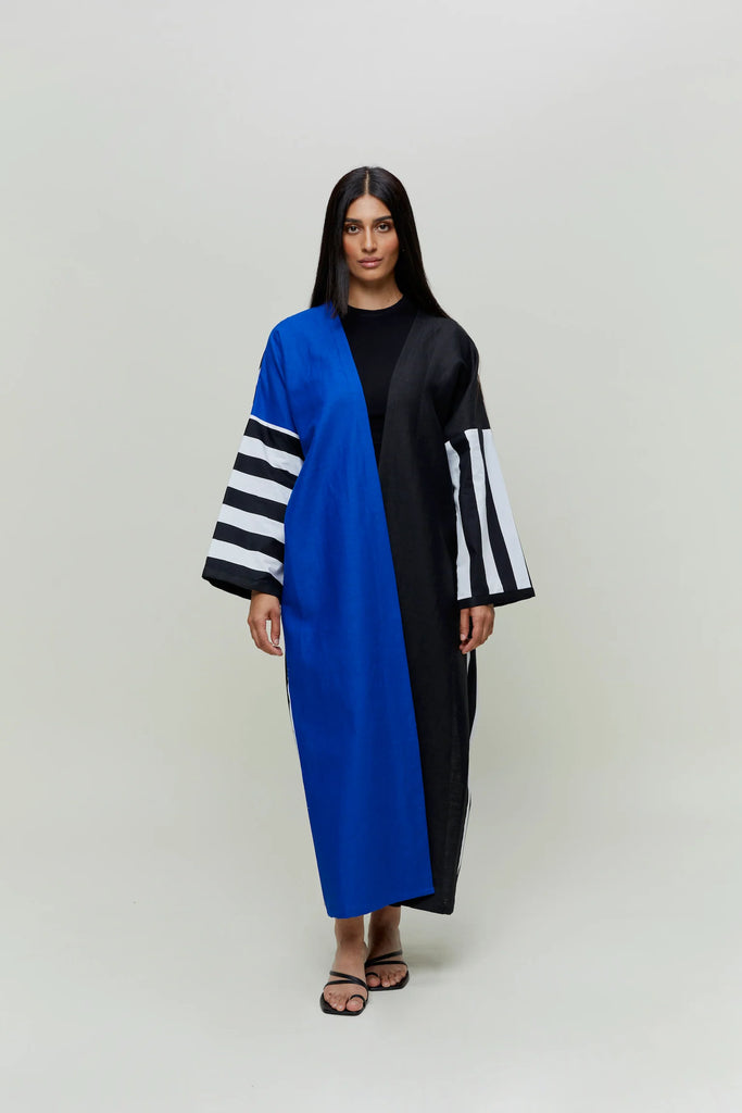 Blue Beetlejuice Abaya