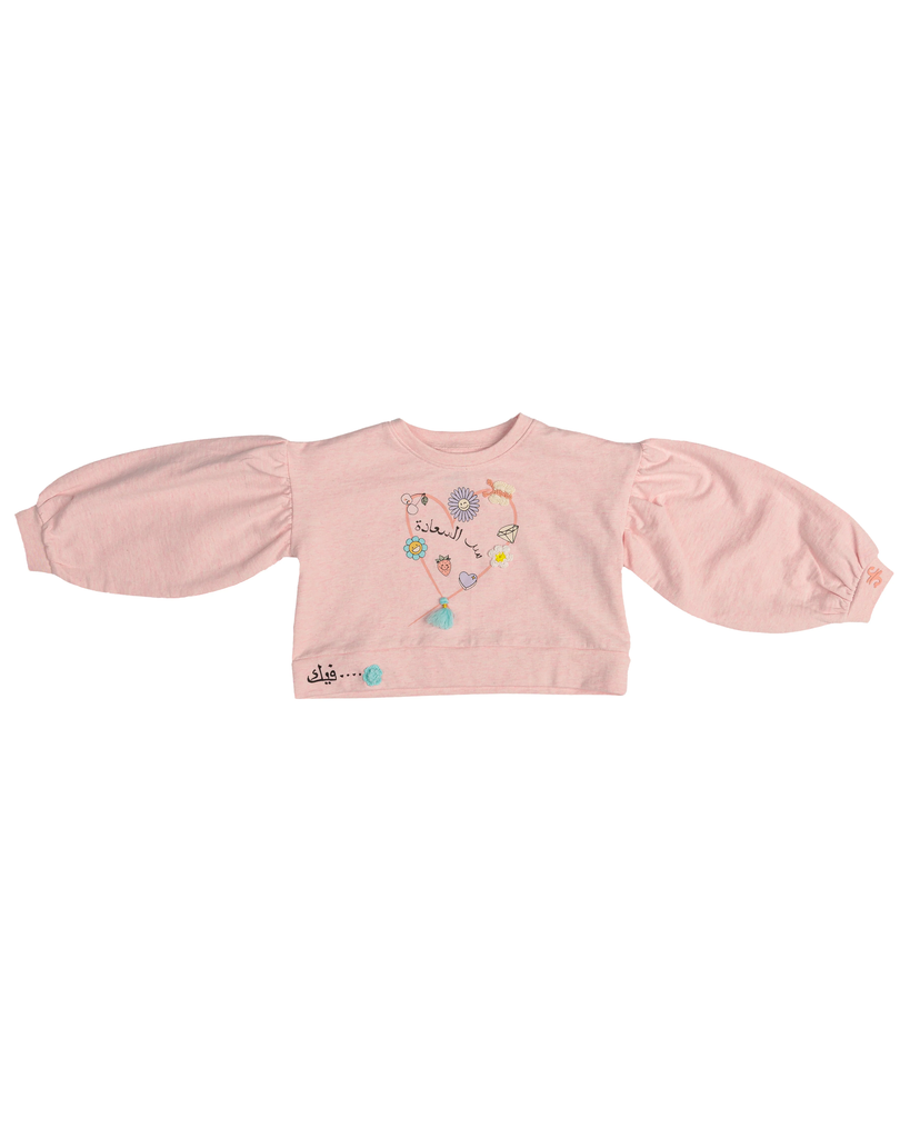 Big Girl Pink Sweater