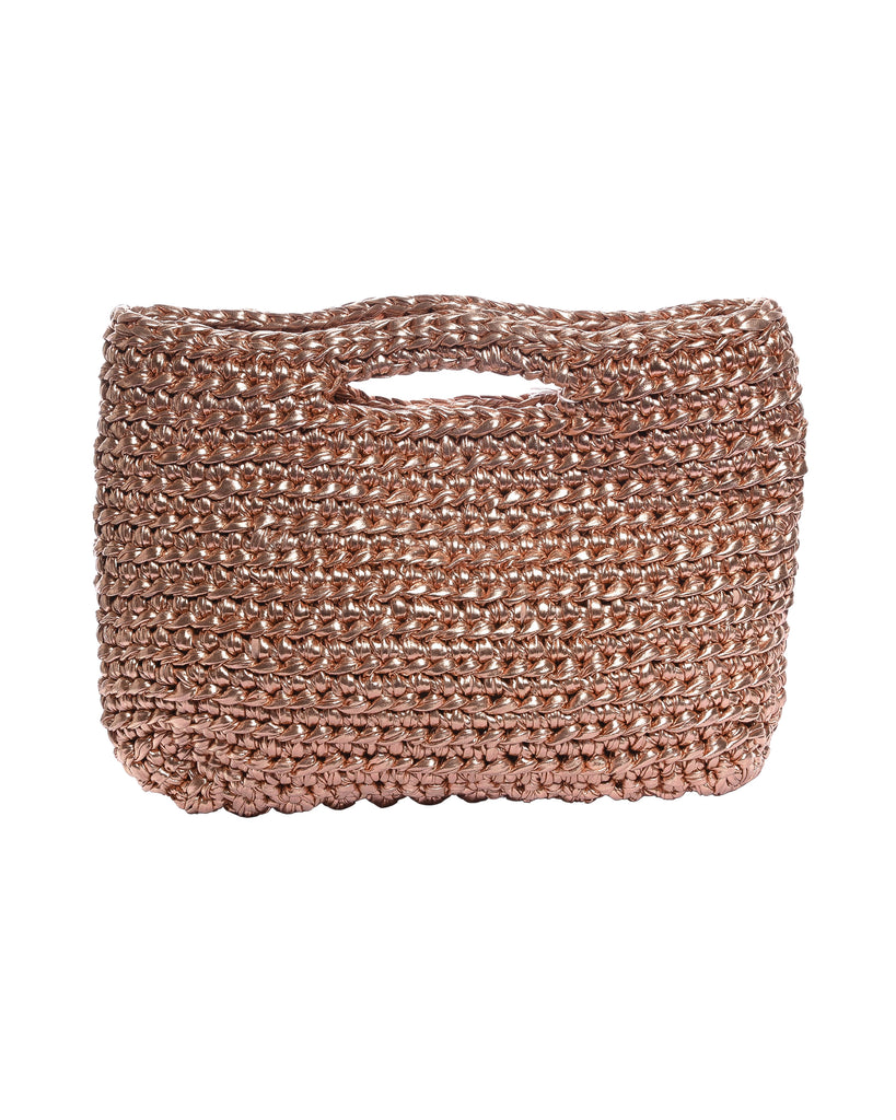 Champagne Crochet Tote Bag