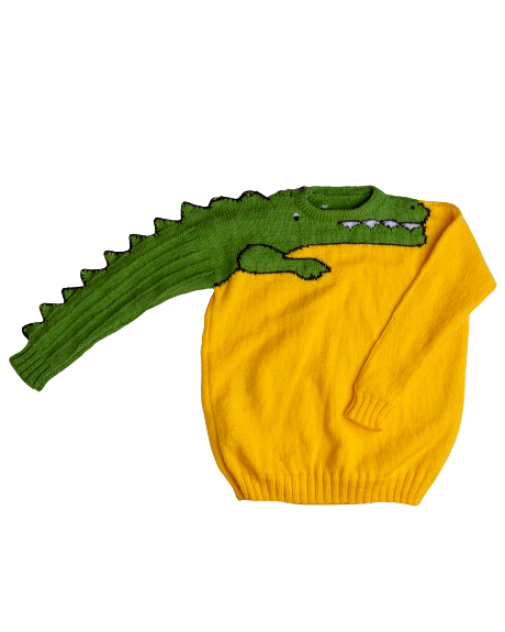 Wool Crocodile Jumper