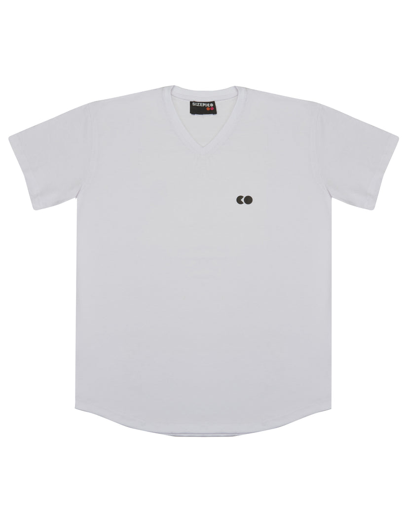 White Big-V T-Shirt