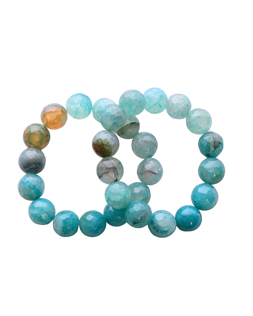 Rare Aquamarine Bracelet Set