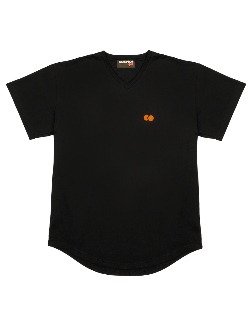 Black Big-V T-Shirt