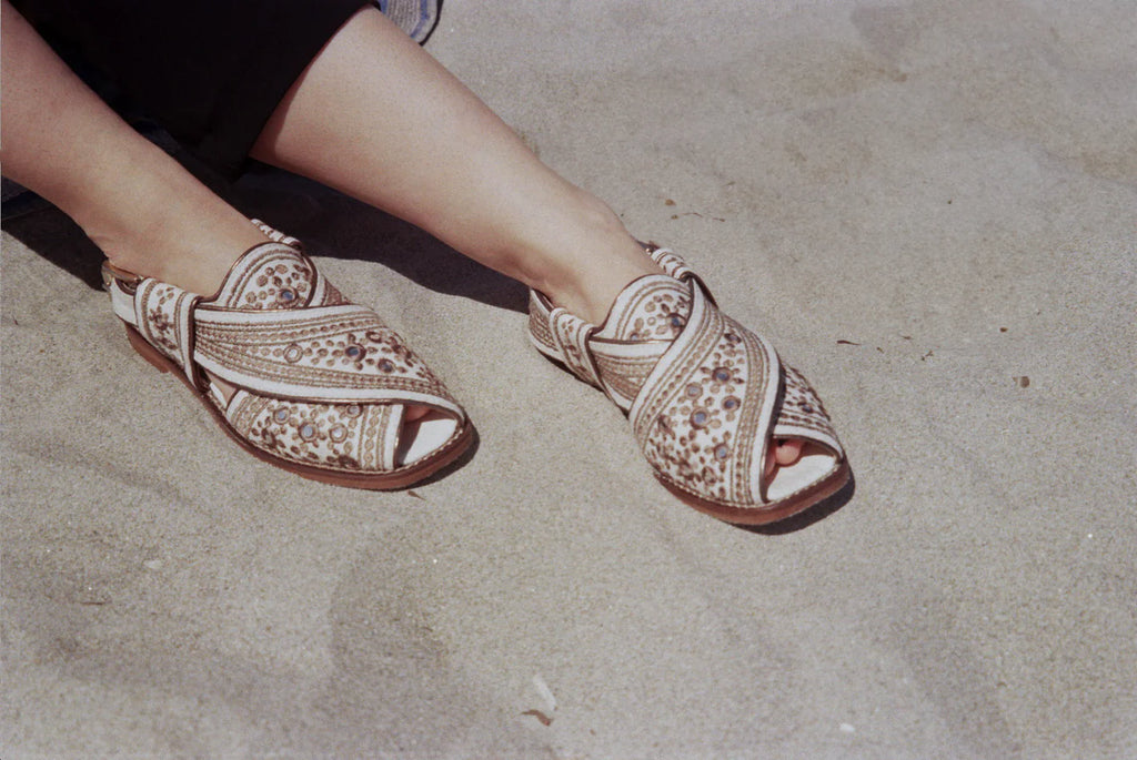 The Balochi Brown Sandals