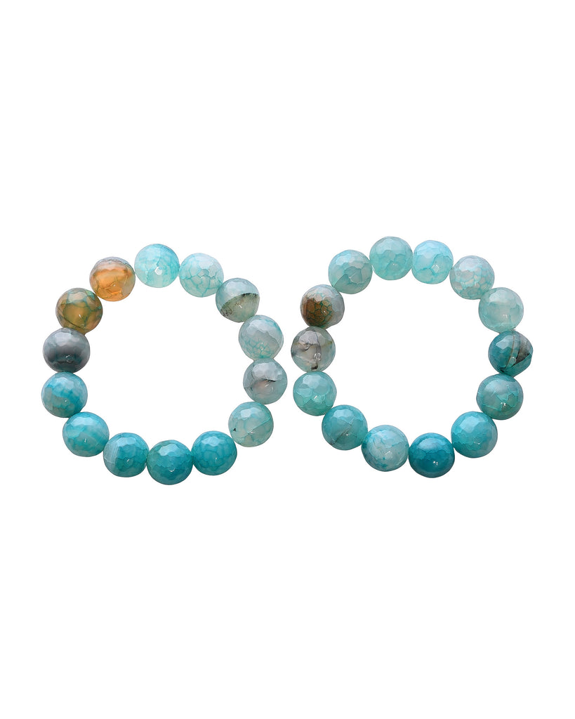 Rare Aquamarine Bracelet Set