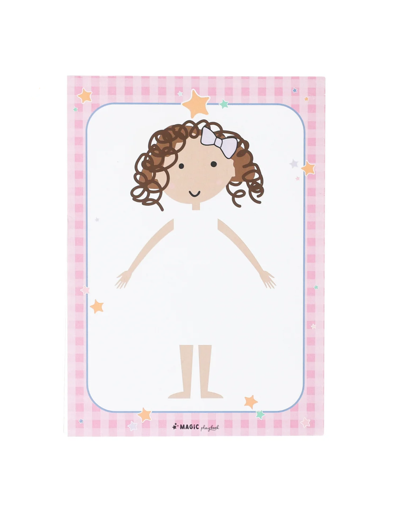Dress-a-Doll Pretend Play Notepad (Pink)