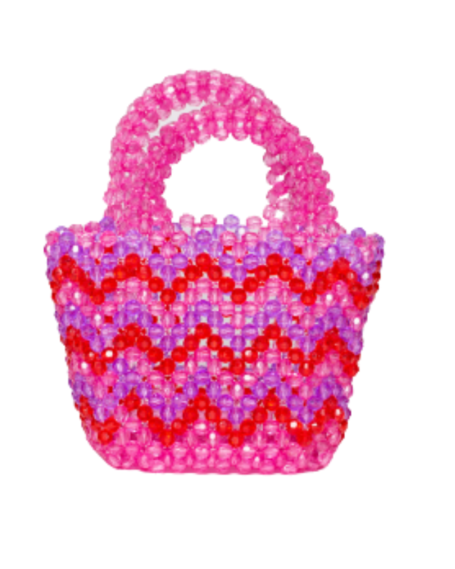 Pink and Purple Candy Hand Bag