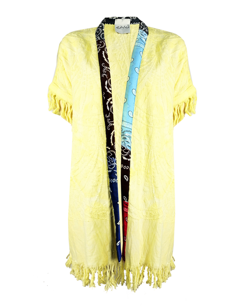Yellow Kids Beach Coverup