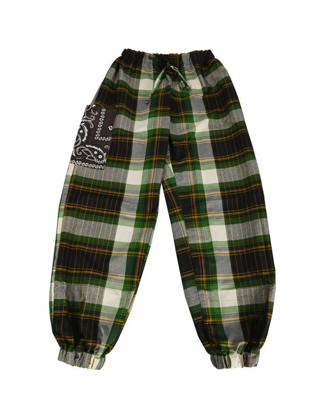 Kids Foota Checkered Pants
