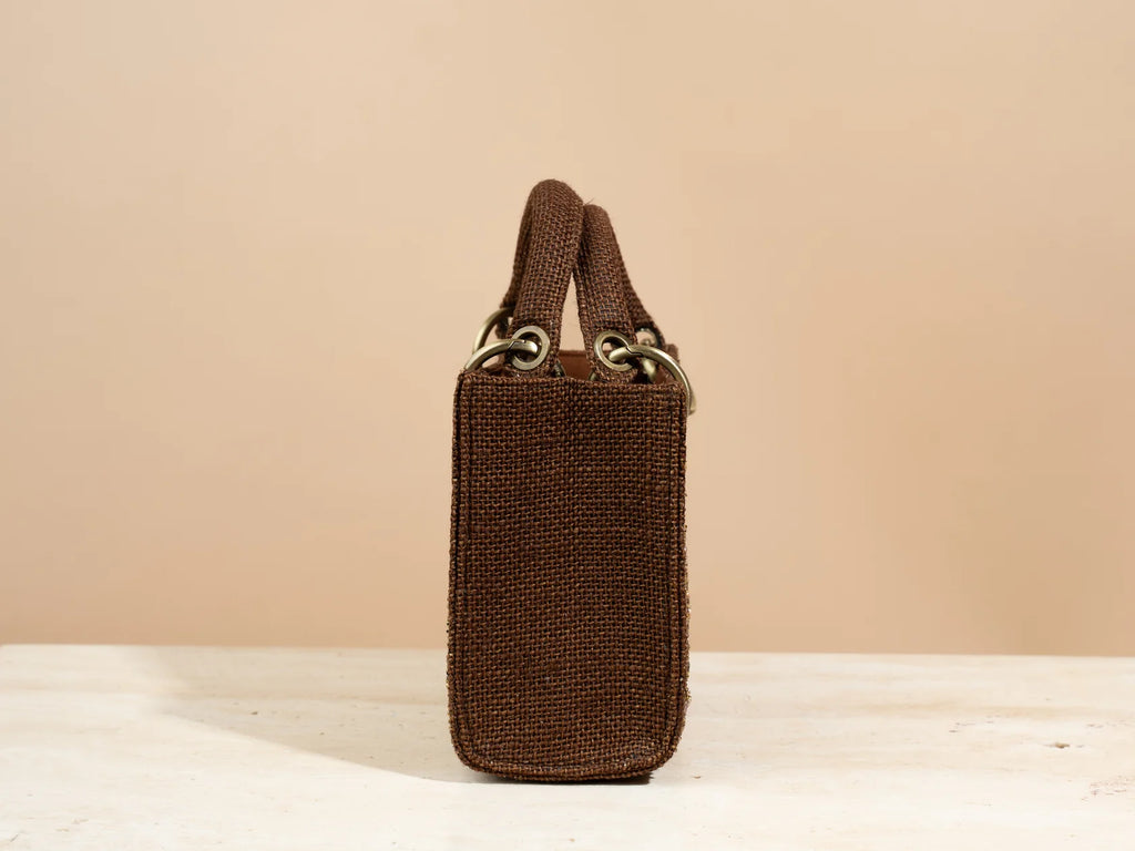 Golden Light Mini Tote Bag