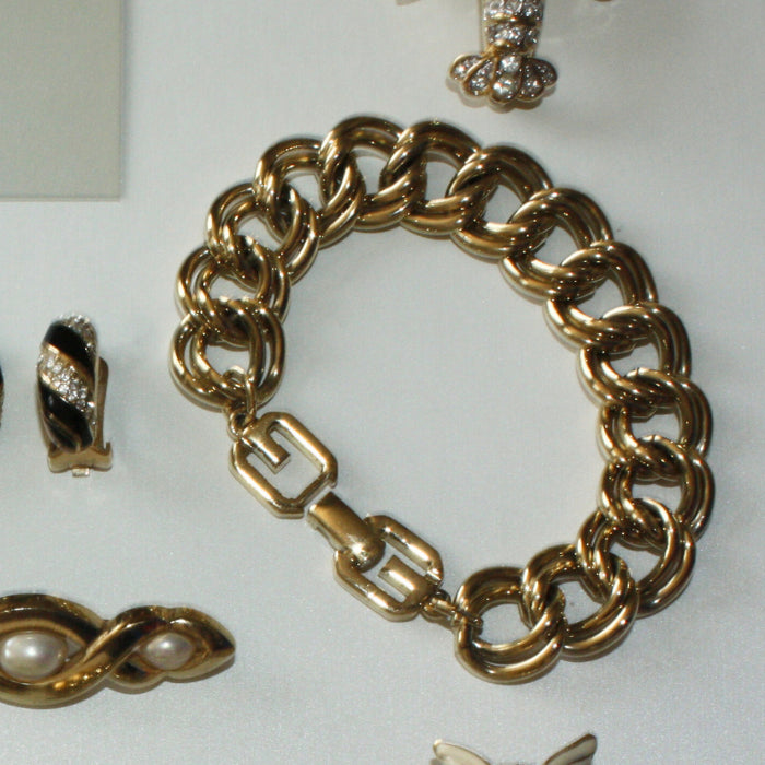 Vintage Givenchy Gold Bracelet
