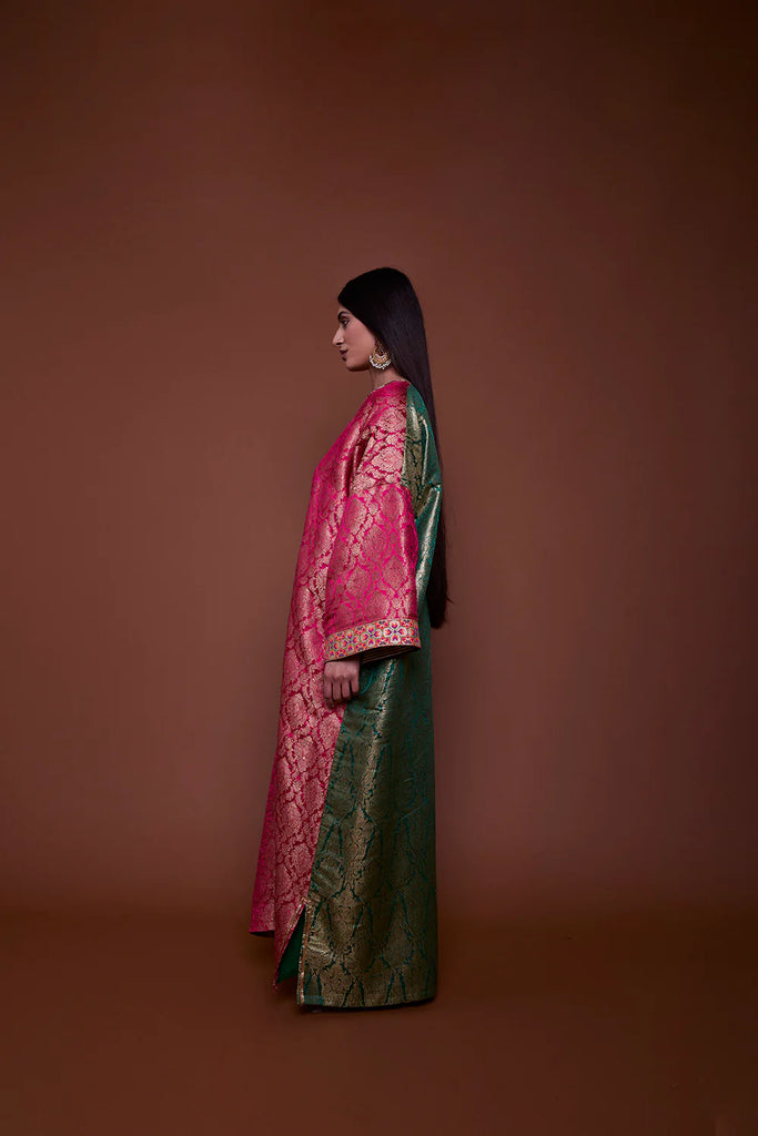Fuchsia Jasmine Kaftan