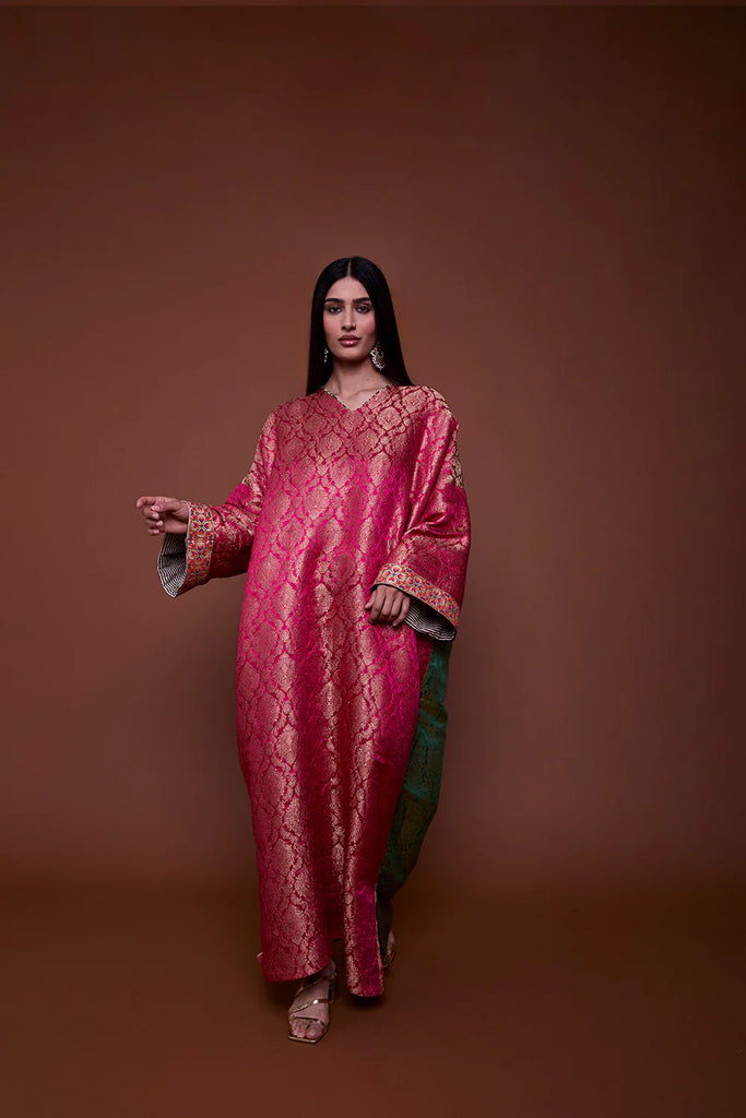 Fuchsia Jasmine Kaftan