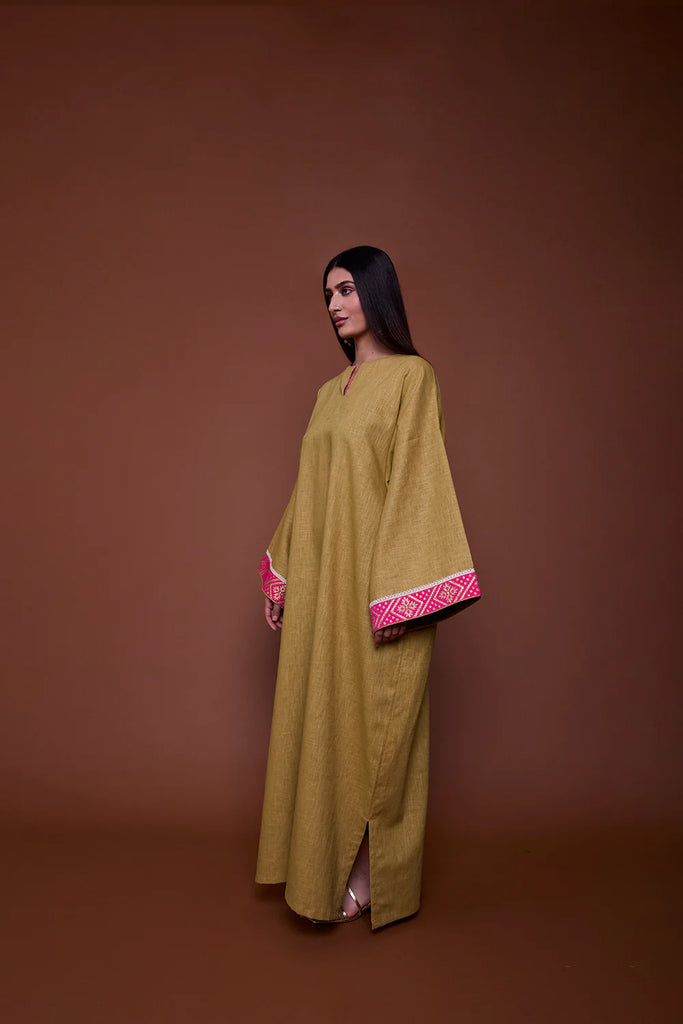 Lime Green Sarah Kaftan