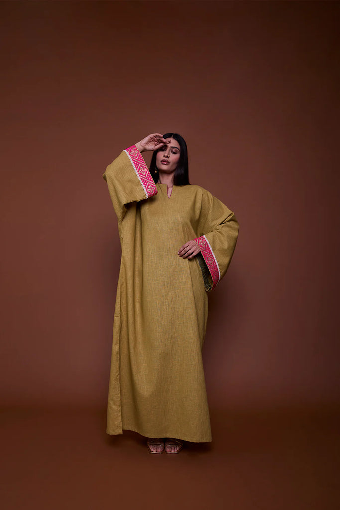 Lime Green Sarah Kaftan