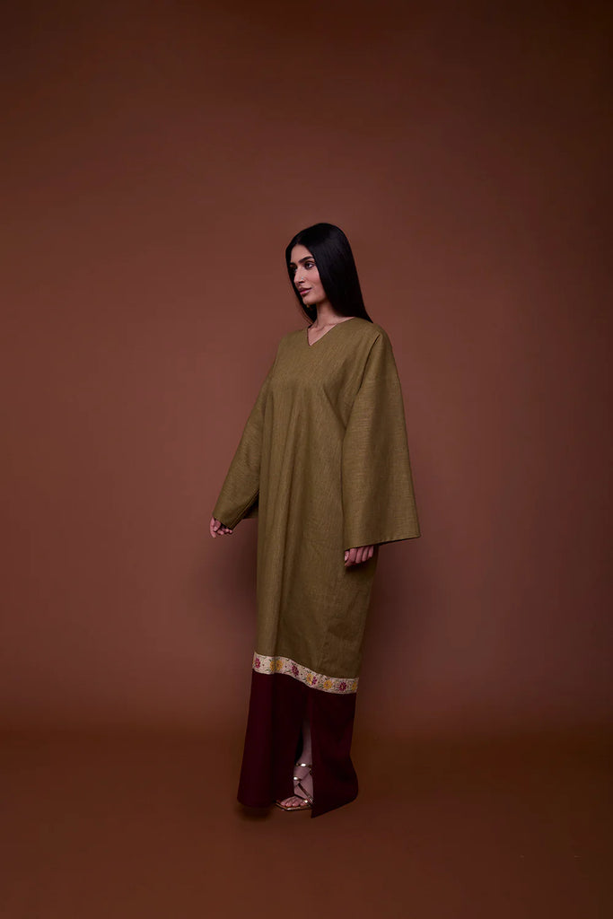 Pistachio Dalia Kaftan