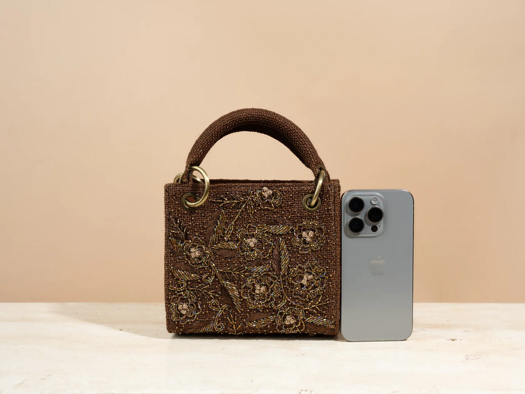 Golden Light Mini Tote Bag