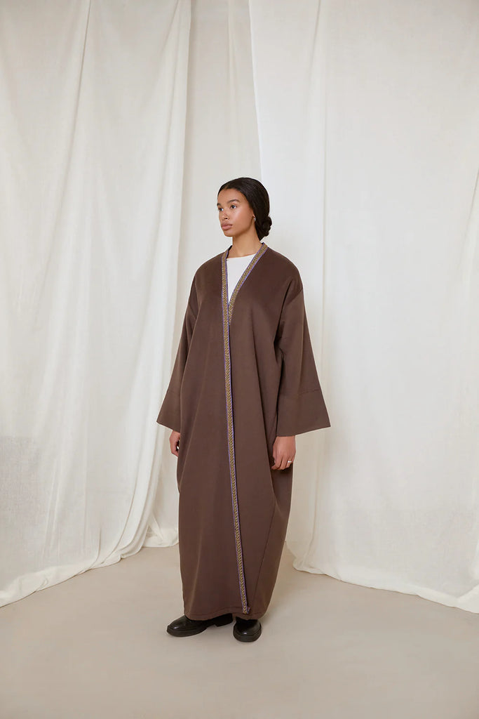 Taupe Anaya Abaya