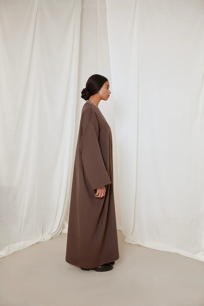 Taupe Anaya Abaya