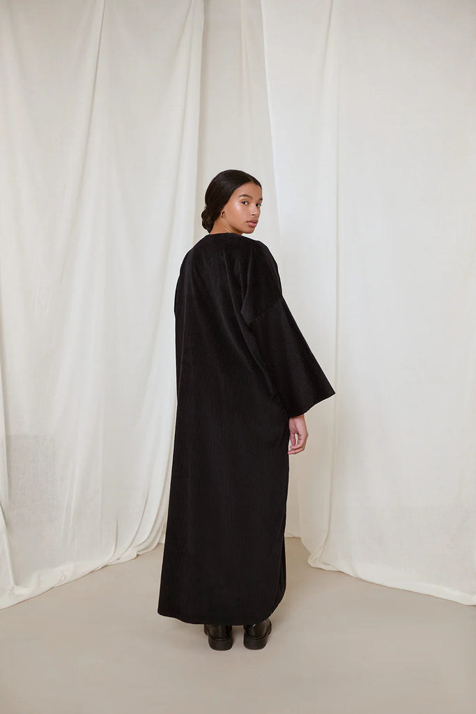 Black Isobel Crawley Abaya