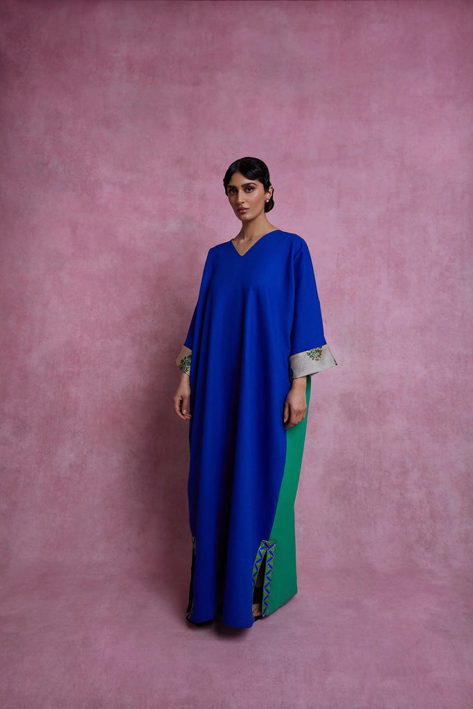 Blue Cassy Kaftan