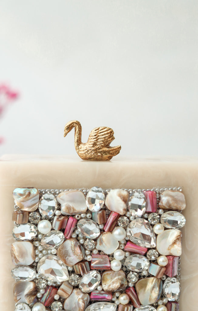 Delightfully in Love Resin Clutch