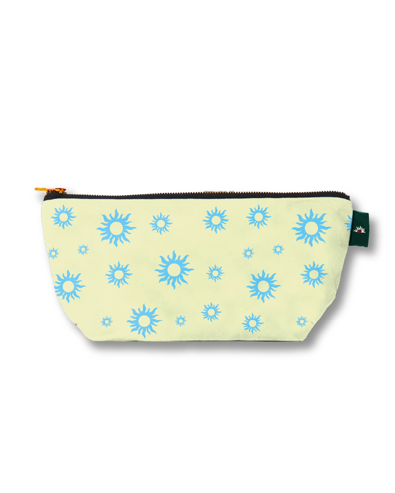 Sun Canvas Zip Bag