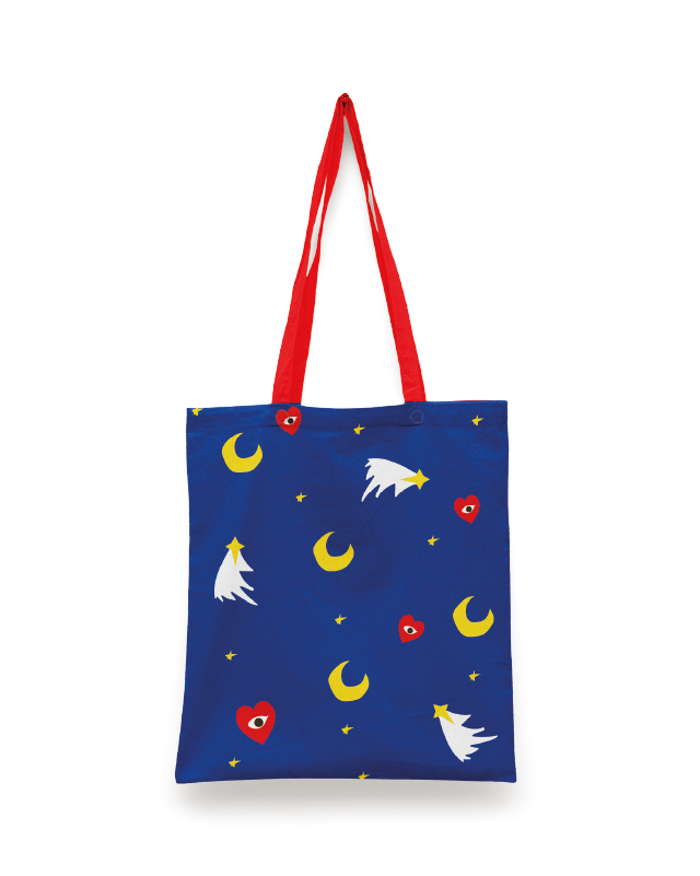 Starlight Canvas Tote Bag