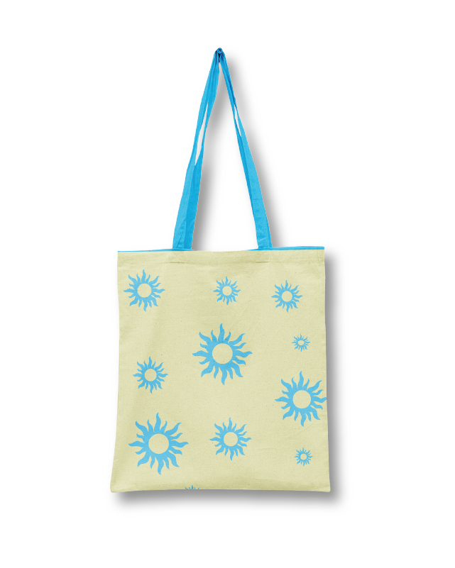 Sun Canvas Tote Bag