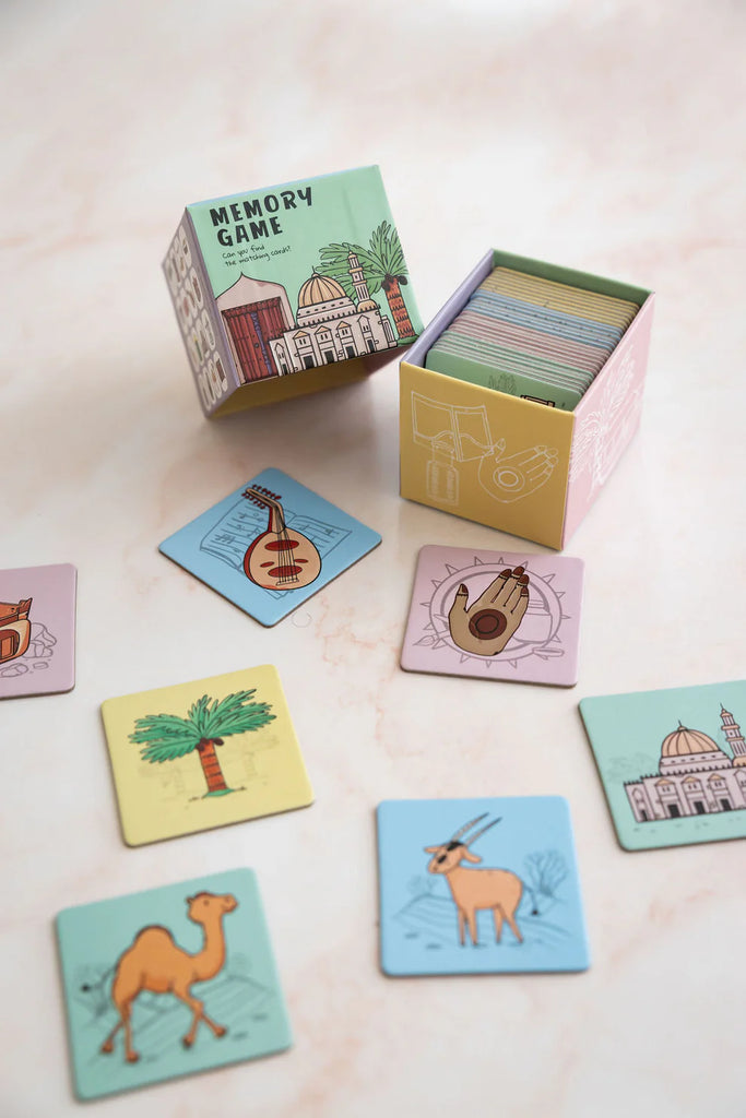 Middle-East Memory Puzzle Game