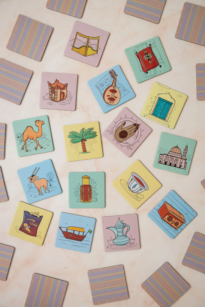 Middle-East Memory Puzzle Game