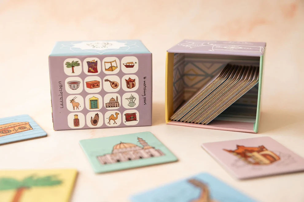 Middle-East Memory Puzzle Game