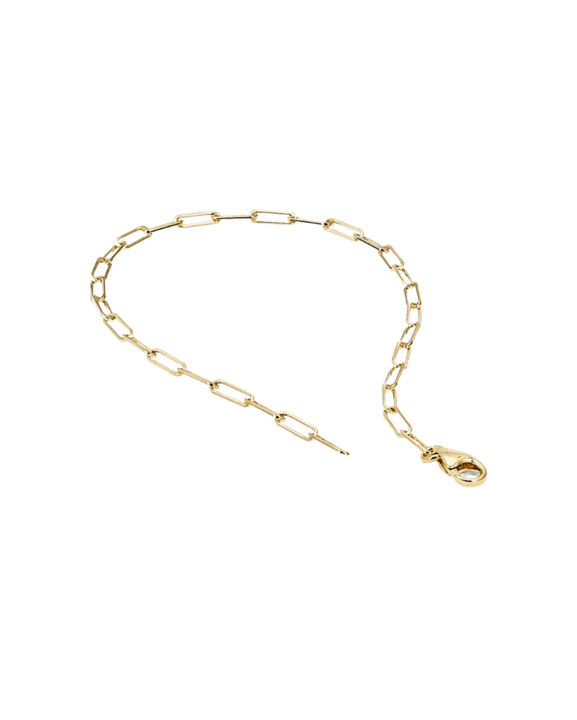 Gold Cable Chain Bracelet