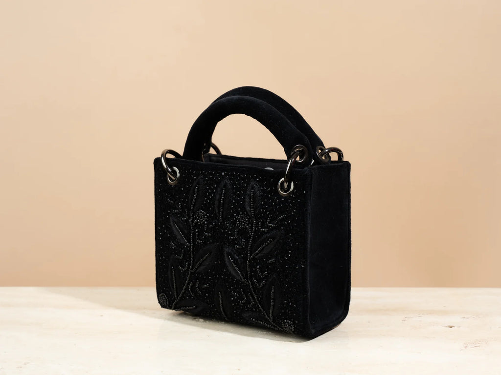 Velvet Strength Mini Tote Bag