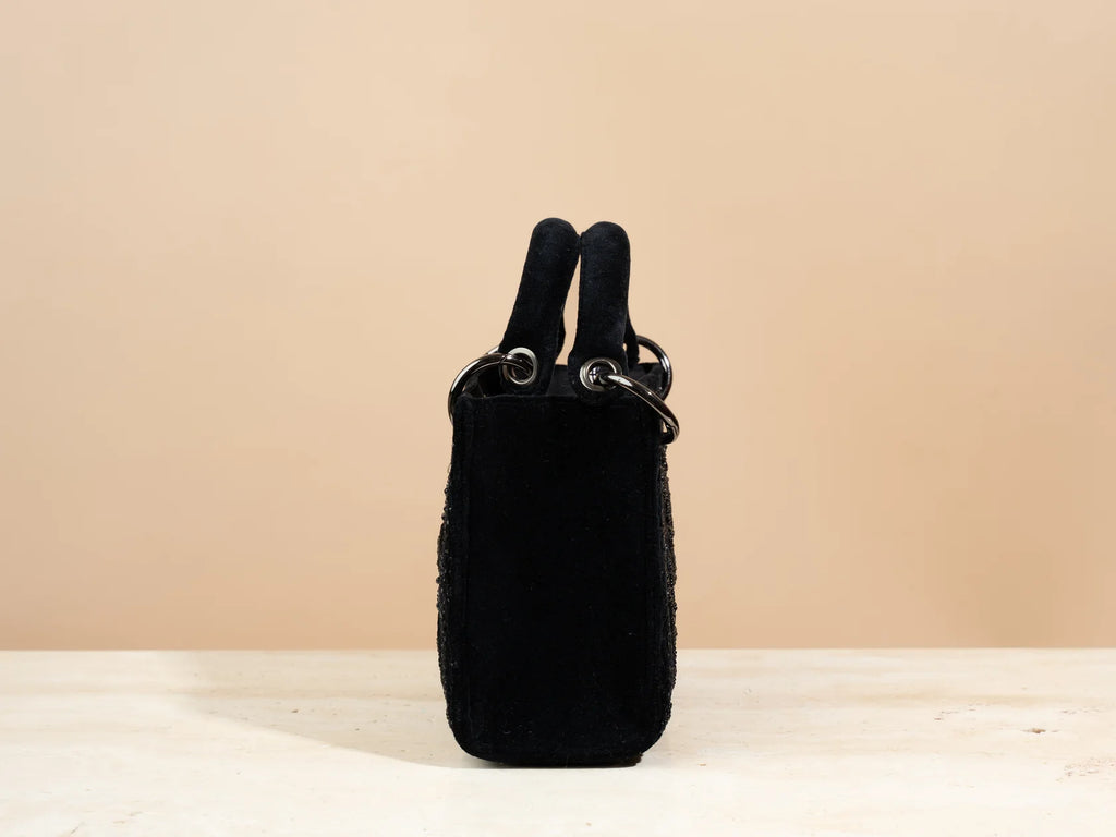 Velvet Strength Mini Tote Bag
