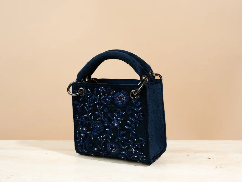 Velvet Strength Mini Tote Bag