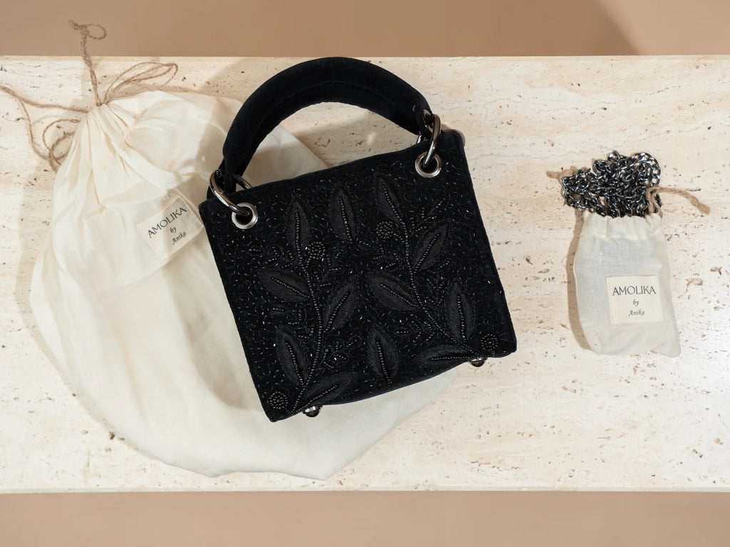 Velvet Strength Mini Tote Bag