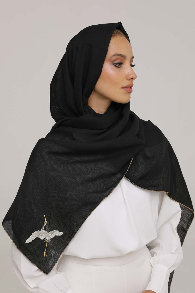 Charm Black Tarha