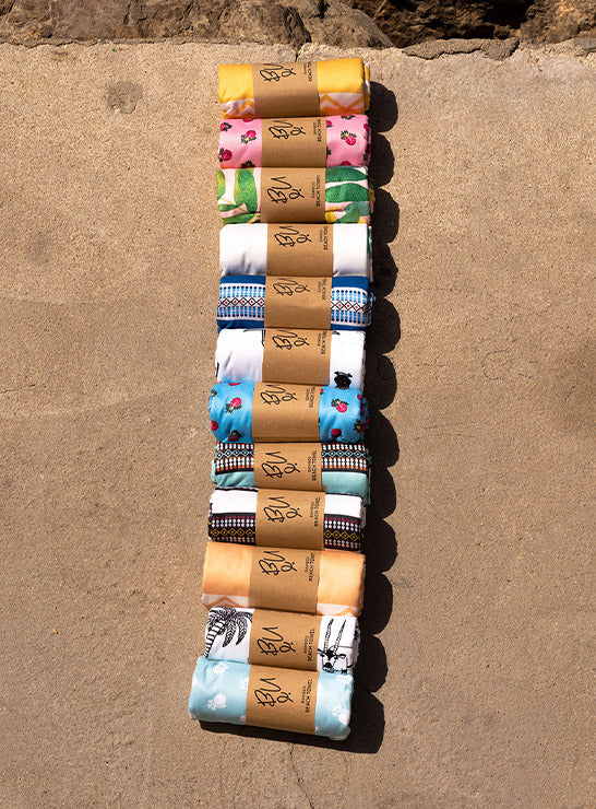 Multicolor Al Sadu Beach Towel