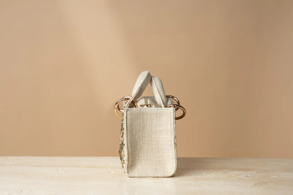 Green Butterfly Long Mini Bag