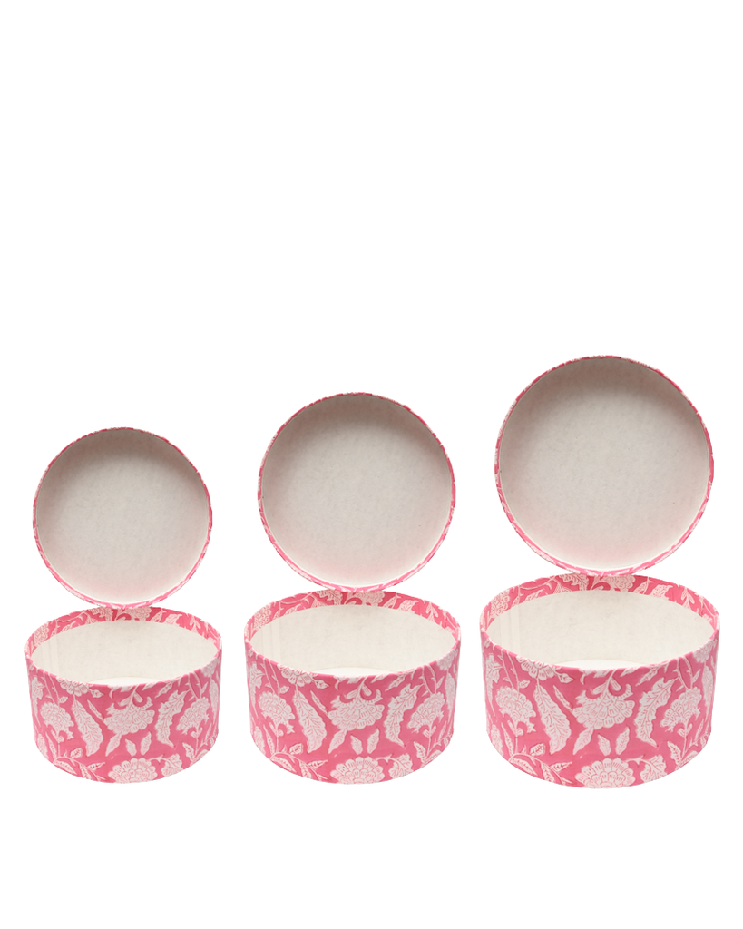 Round Gift Boxes Set