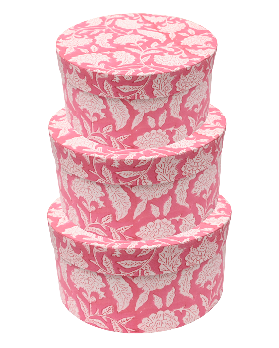 Round Gift Boxes Set
