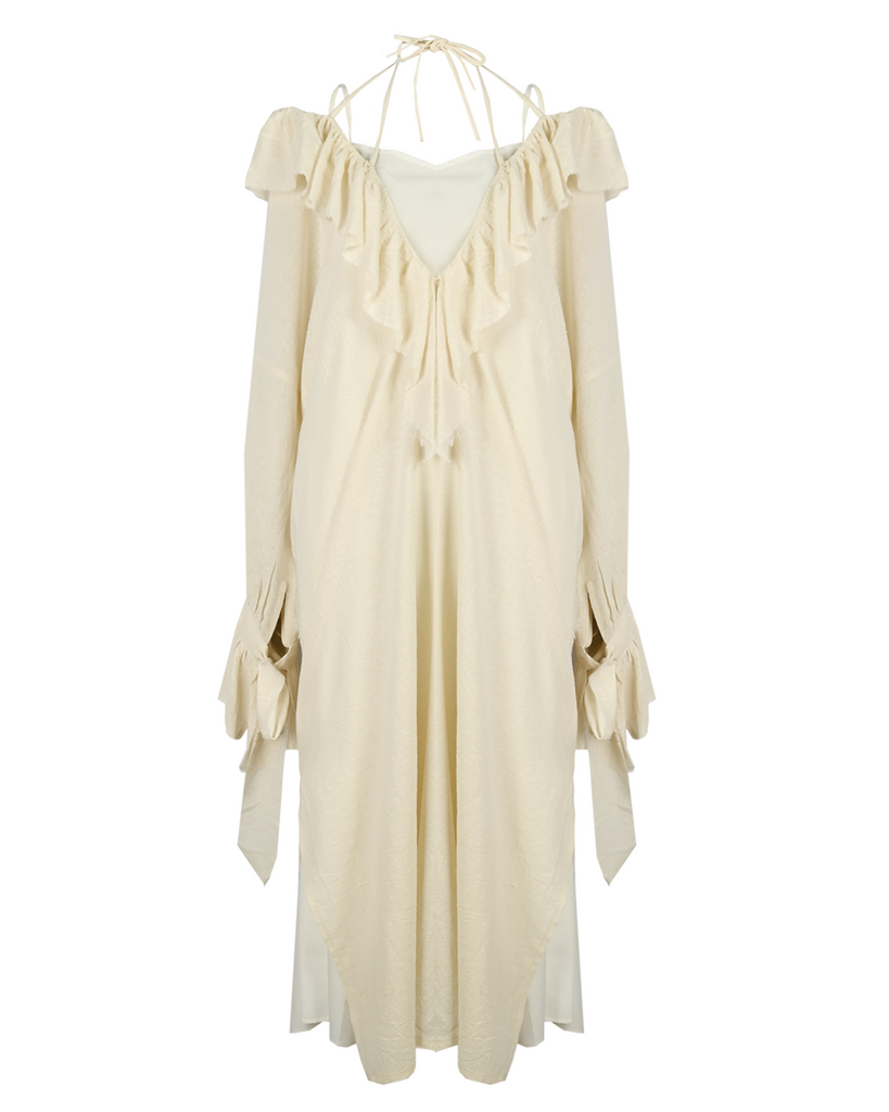 Ivory Mexican Dress